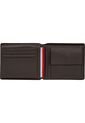 Billetera Marrón Plegable Corporate De Cuero Tommy Hilfiger de Tommy Hilfiger