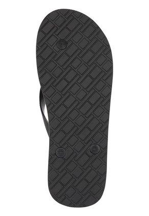 Sandalias Con Logo Hombre Negro Tommy Hilfiger