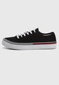 Tenis Lifestyle Negro-Blanco-Rojo Tommy Jeans de Tommy Hilfiger