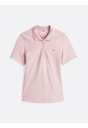 Polo Rosa 1985 Collection Slim De Piqué Tommy Hilfiger