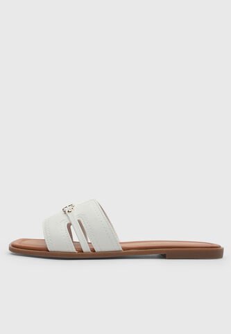 Sandalias Planas TOMMY HILFIGER Premii Blanco Tommy Hilfiger