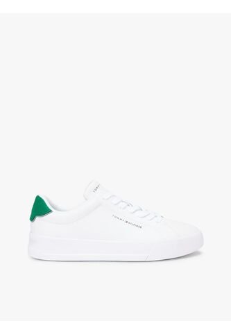 Tenis Blanco De Tenis En Cuero Tommy Hilfiger Tommy Hilfiger