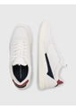 Tenis Elevated Cuero Tonal Hombre Blanco Tommy Hilfiger de Tommy Hilfiger