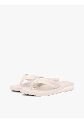 Sandalias Beige De Tiras Tres Dedos Tommy Hilfiger