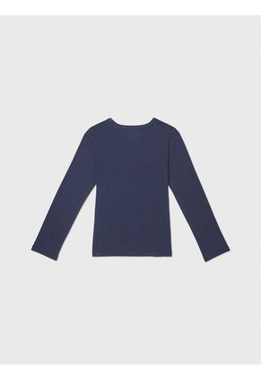 Camiseta De Manga Larga Con Logotipo Sensorial Para Niño Tommy Hilfiger