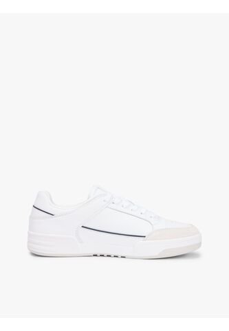 Tenis Blanco Cupsole De Cuero Tommy Hilfiger Tommy Hilfiger