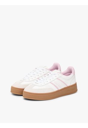 Tenis Beige Flatform Tommy Hilfiger