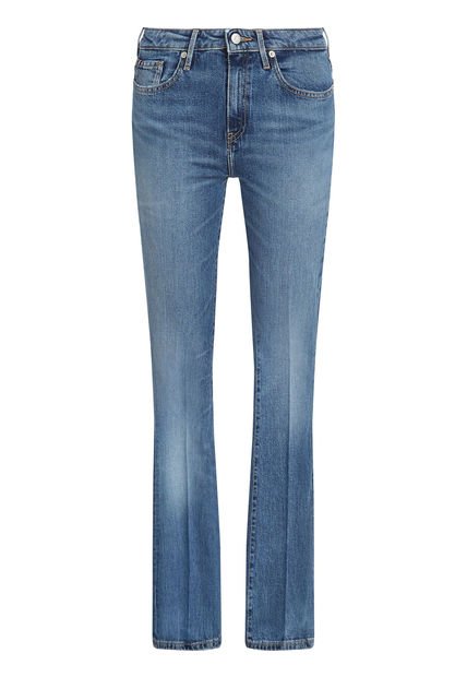 Jeans Azul Bootcut De Talle Medio Tommy Hilfiger