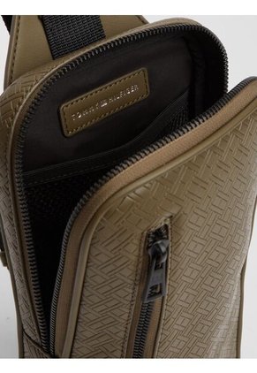 Bolso Verde Sling Con Diseño De Monograma TH Tommy Hilfiger