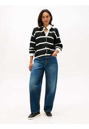 Tenis Negro Court Ligeras Tommy Hilfiger