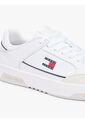 Tenis Blanco Cupsole De Cuero Tommy Hilfiger de Tommy Hilfiger