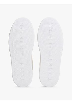 Tenis Beige Court Light Weight Tommy Hilfiger