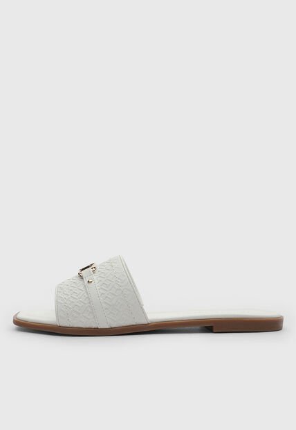 Sandalias Planas Tommy Hilfiger Piarea Blanco