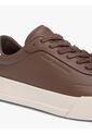 Tenis Chocolate TH Court De Cuero Tommy Hilfiger de Tommy Hilfiger