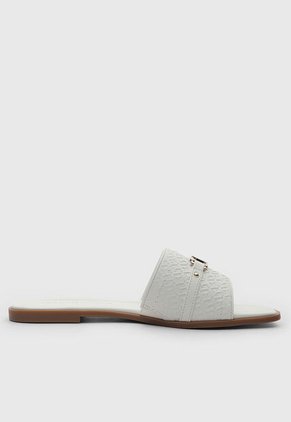 Sandalias Planas Tommy Hilfiger Piarea Blanco