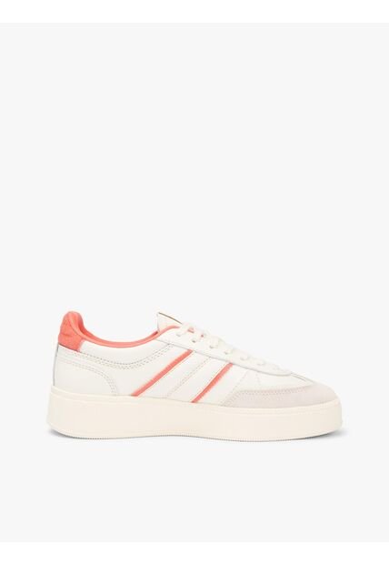 Tenis Beige Flatform Tommy Hilfiger