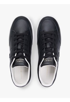 Tenis Negro Con Monograma TH Tommy Hilfiger