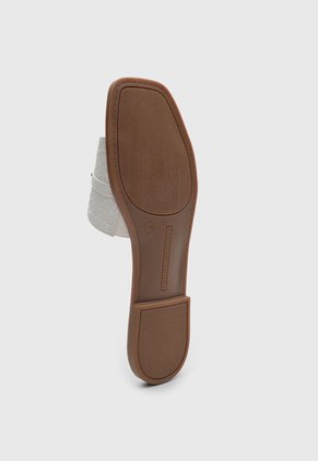 Sandalias Planas Tommy Hilfiger Piarea Blanco