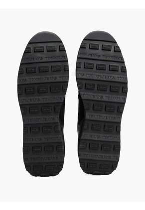 Tenis Negro Color Block Estilo Running Tommy Hilfiger