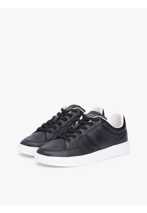 Tenis Negro Con Monograma TH Tommy Hilfiger