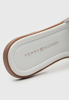 Sandalias Planas Tommy Hilfiger Piarea Blanco