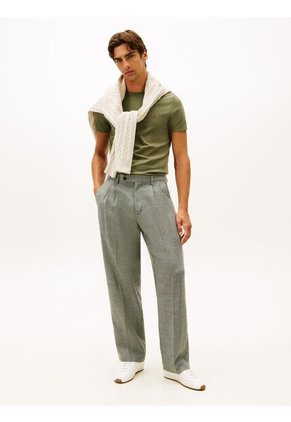 Tenis Blanco De Cuero Lorun Icon Tommy Hilfiger