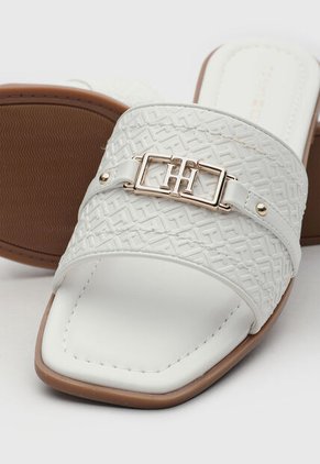 Sandalias Planas Tommy Hilfiger Piarea Blanco
