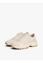 Tenis Beige De Cuero Con Monograma TH Tommy Hilfiger de Tommy Hilfiger