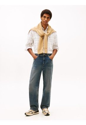 Tenis Khaki Color Block Estilo Running Tommy Hilfiger