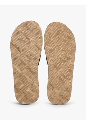 Sandalias Verde Acolchadas Con Logo En La Pala Tommy Hilfiger