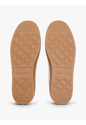 Tenis Beige Con Monograma TH Tommy Hilfiger