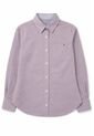 Camisa Morado Oxford Manga Larga Con Logo Tommy Hilfiger de Tommy Hilfiger