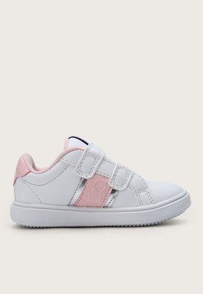 Tenis Lifestyle Blanco-Rosa Tommy Hilfiger Kids