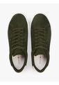 Tenis Verde Con Diseño Court De Gamuza Tommy Hilfiger de Tommy Hilfiger