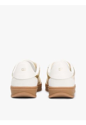Tenis Amarillo Con Diseño Metálico Tommy Hilfiger