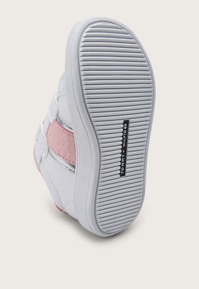 Tenis Lifestyle Blanco-Rosa Tommy Hilfiger Kids