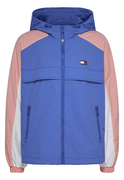 Chaqueta Azul De Estilo Deportiva Con Gorro Tommy Jeans