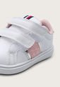 Tenis Lifestyle Blanco-Rosa Tommy Hilfiger Kids de Tommy Hilfiger