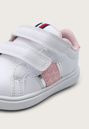 Tenis Lifestyle Blanco-Rosa Tommy Hilfiger Kids