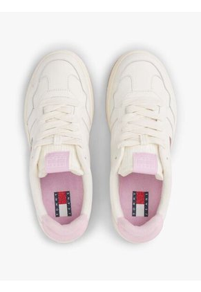 Tenis Blanco Archive De Cuero Tommy Hilfiger