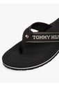 Sandalias Negro Con Logo En Jacquard Y Suela Dentada Tommy Hilfiger de Tommy Hilfiger