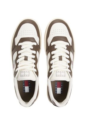 Tenis Multicolor De Cuero Color Block Tommy Hilfiger