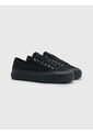 Tenis Negro De Cordones Con Plataforma Tommy Hilfiger de Tommy Hilfiger