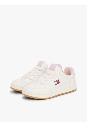 Tenis Blanco Archive De Cuero Tommy Hilfiger