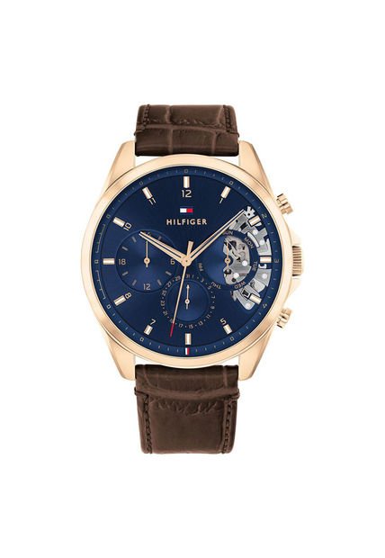Reloj Para Hombre Tommy Hilfiger 1710453 Marrón