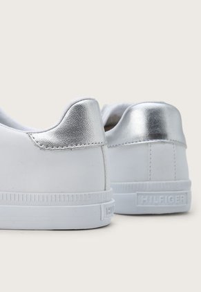 Tenis Lifestyle Blanco-Plateado Tommy Hilfiger