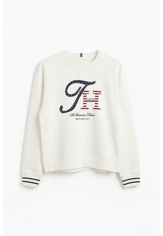 Saco Blanco Con Estampado Gráfico All American Classics  Tommy Hilfiger Tommy Hilfiger