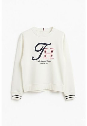 Saco Blanco Con Estampado Gráfico All American Classics Tommy Hilfiger