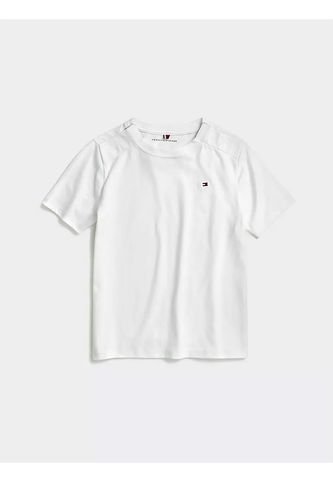 Camiseta De Niña Blanca Nantucket Con Logo Adaptive Tommy Hilfiger Tommy Hilfiger