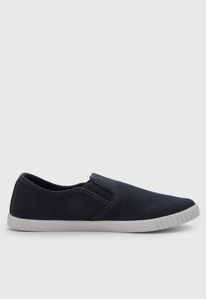 Tenis Casual Tommy Hilfiger Canvas Azul